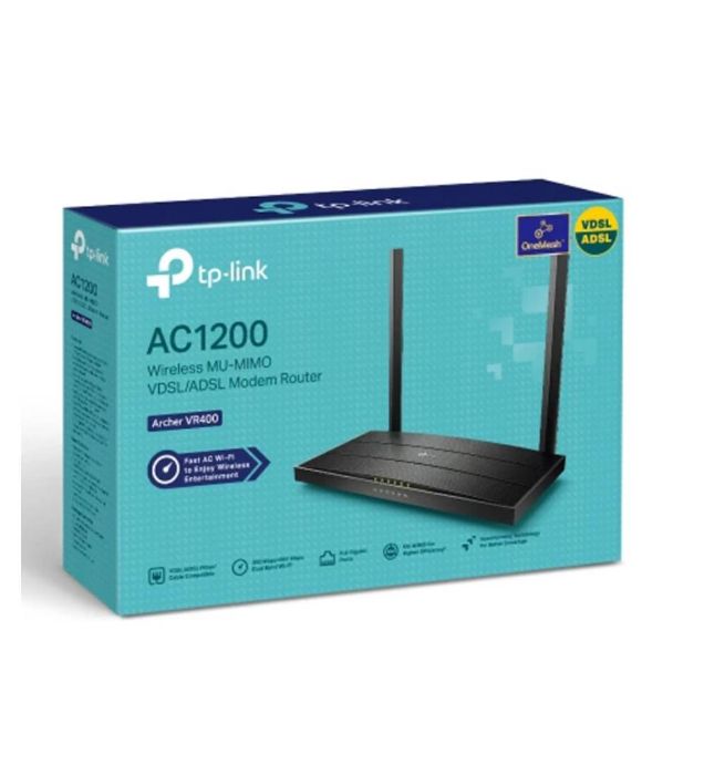 تصویر  روتر مودم بی سیم تی پی لینک Archer VR400 Wireless VDSL/ADSL