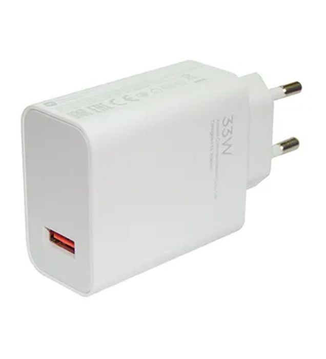 تصویر  شارژر دیواری شیائومی 33 وات مدل Designed By Xiaomi به همراه کابل شارژ یو اس بی به تایپ سی