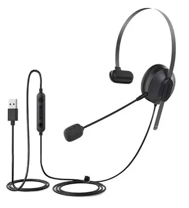 تصویر  هدفون سیمی تک گوش فیلیپس مدل SHM1028