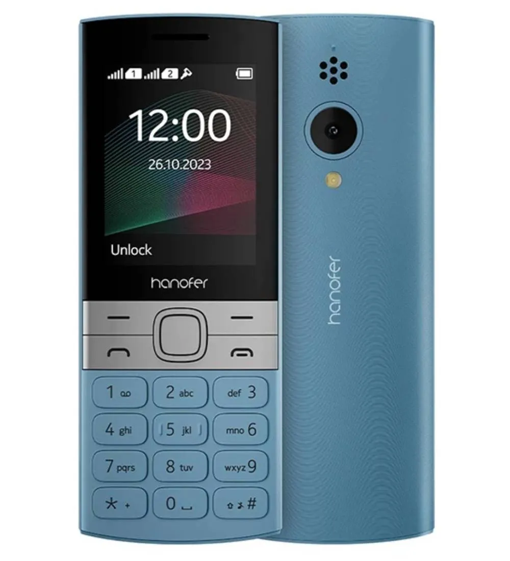تصویر  گوشی موبایل هانوفر مدل 150 2023