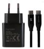 تصویر  شارژر دیواری 25W فست و PD تک پورت هانوفر مدل NPD25W  به همراه کابل Type-C به Type-C