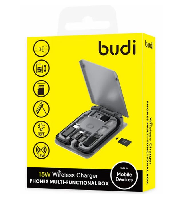 تصویر  شارژر 15W وایرلس بودی کیت 11کاره مدل WL515FB