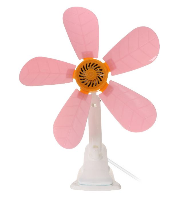 تصویر  پنکه رومیزی مدل گیره ای پنج پره