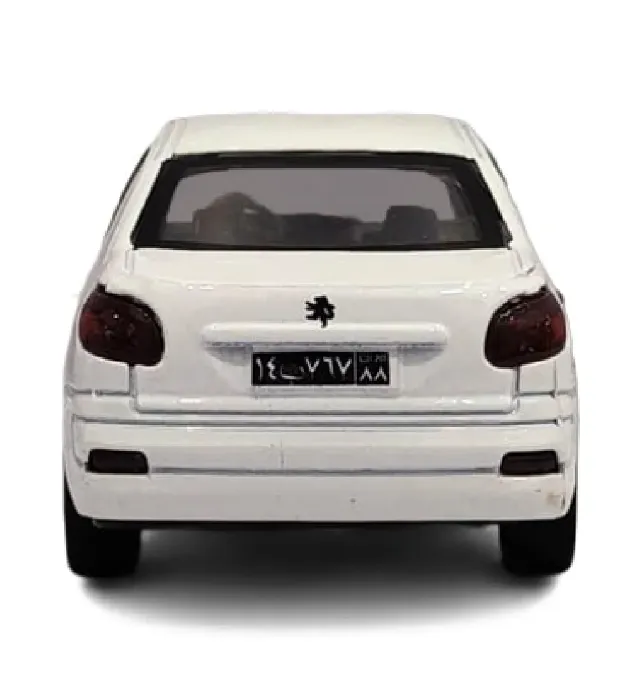 تصویر  ماشین اسباب بازی مدل پژو 207 صندوقدار