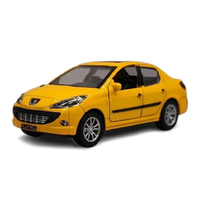 تصویر  ماشین اسباب بازی مدل پژو 207 صندوقدار