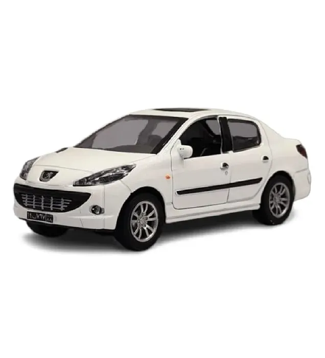 تصویر  ماشین اسباب بازی مدل پژو 207 صندوقدار