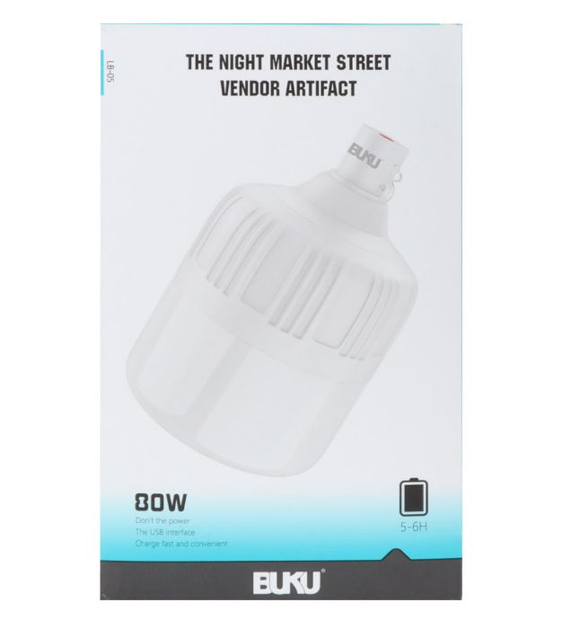 تصویر  لامپ ال ای دی بوکو مدل LB-05 80W تصویر  لامپ ال ای دی بوکو مدل LB-05 80W