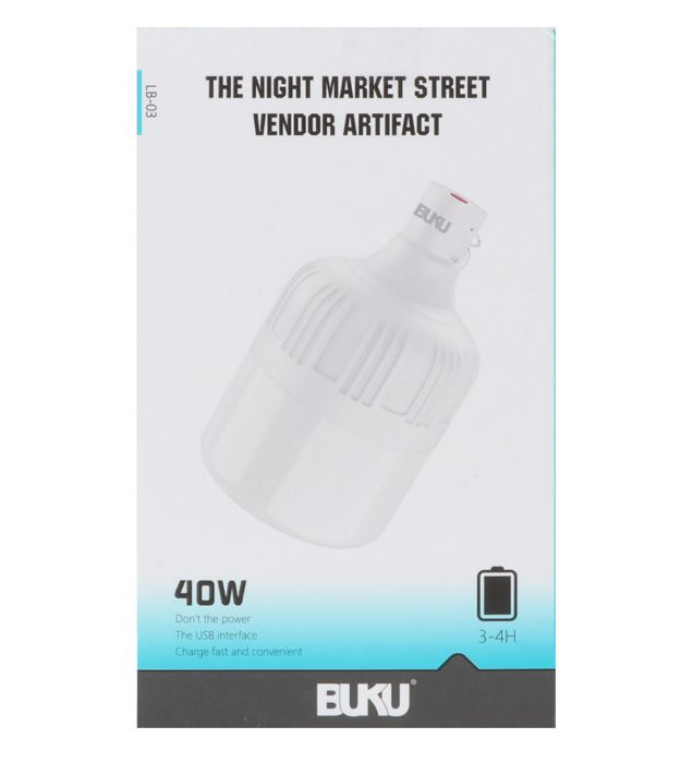 تصویر  لامپ ال ای دی بوکو مدل LB-03 40W تصویر  لامپ ال ای دی بوکو مدل LB-03 40W