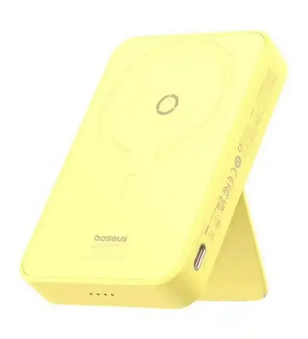 تصویر  پاوربانک 20W باسئوس مدل MagPro Magnetic Bracket Wireless ظرفیت 5000 میلی آمپر ساعت تصویر  پاوربانک 20W باسئوس مدل MagPro Magnetic Bracket Wireless ظرفیت 5000 میلی آمپر ساعت