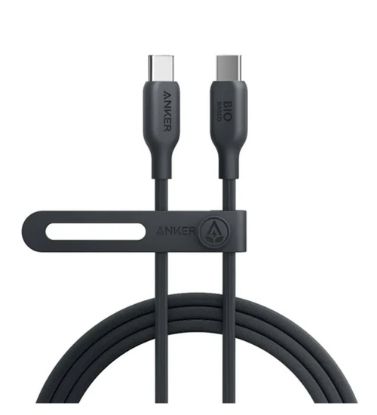 تصویر  کابل شارژ USB-C به USB-C انکر مدل A80F6 طول 1.8 متر