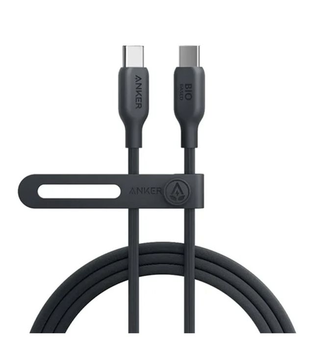 تصویر  کابل شارژ USB-C به USB-C انکر مدل A80F6 طول 1.8 متر