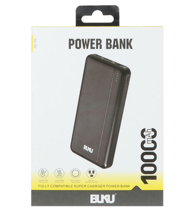 تصویر  پاوربانک 12W بوکو مدل PB-106 ظرفیت 10000 میلی آمپر ساعت