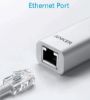 تصویر  مبدل USB-C به LAN انکر مدل A8341041 USB-C to Ethernet Adapter for MacBook