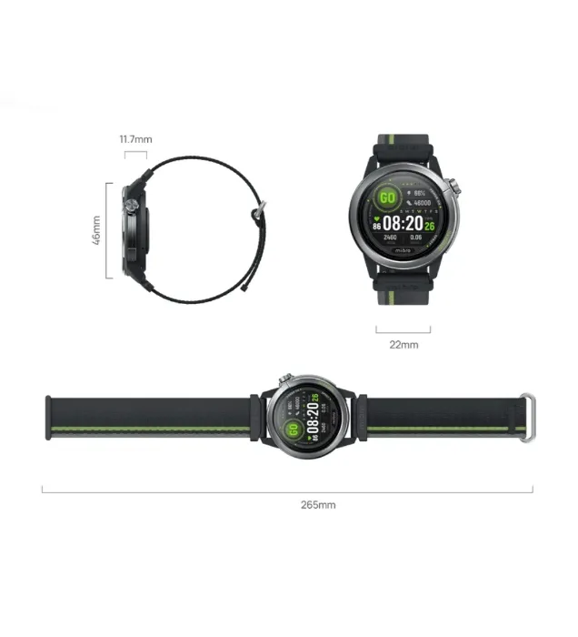 تصویر  ساعت هوشمند میبرو  GS Active 2