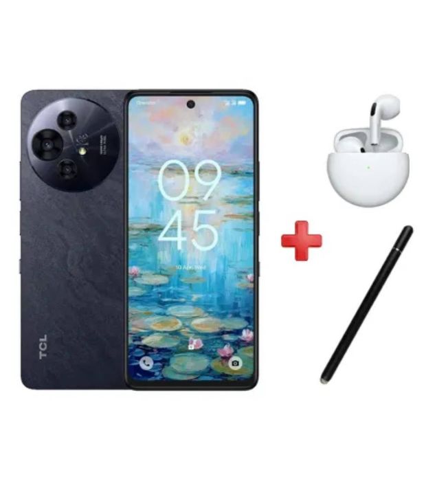 تصویر  باندل گوشی موبایل تی سی ال مدل 50 NxtPaper ظرفیت 256 گیگابایت رم 8 گیگابایت تک سیم کارت + قلم لمسی مدل Touch pen + هندزفری مدل Pro 6