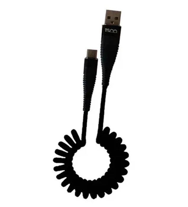 تصویر  کابل شارژ USB به USB-C تسکو مدل TCC180 طول 1 متر