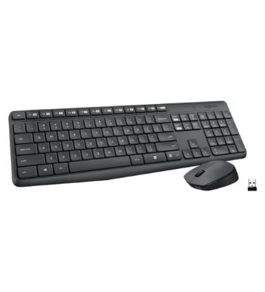 تصویر  کیبورد و ماوس بی سیم لاجیتک مدل MK235