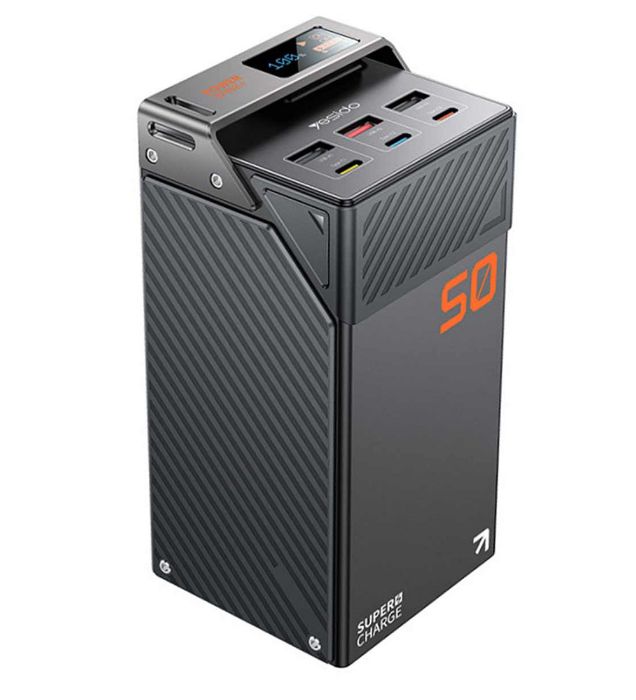 تصویر  پاوربانک یسیدو 22.5W مدل YP63 ظرفیت 50000 میلی آمپر ساعت