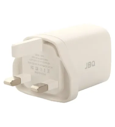 تصویر  شارژر دیواری جی بی کیو سه پین 45 وات مدل WC-606