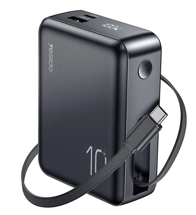 تصویر  پاوربانک یسیدو 22.5W مدل YP70 ظرفیت 10000 میلی آمپر ساعت