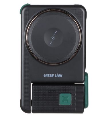 تصویر  پاوربانک 22.5W گرین لاین مدل Rotex MagSafe GNROMAG10BK ظرفیت 10000 میلی آمپر ساعت