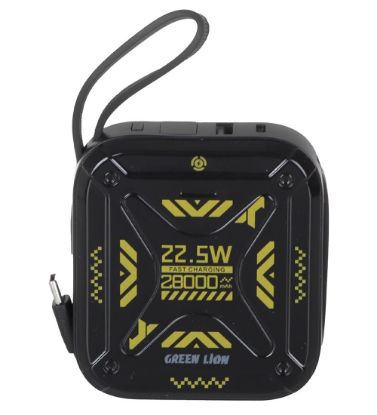 تصویر  پاوربانک 22.5W گرین لاین مدل GNXTREM10BK ظرفیت 10000 میلی آمپر ساعت