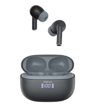 تصویر  هندزفری بلوتوثی هترون مدل HTW410D 4 Mic ANC+ENC