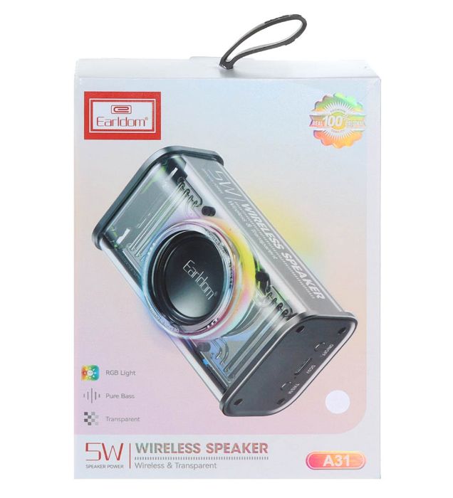 تصویر  اسپیکر بلوتوثی ارلدام مدل A31