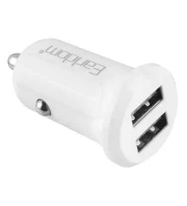 تصویر  شارژر فندکی فست دو پورت ارلدام مدل CC33