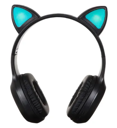 تصویر  هدفون فانتزی بی سیم Cat Ears مدل KT-48