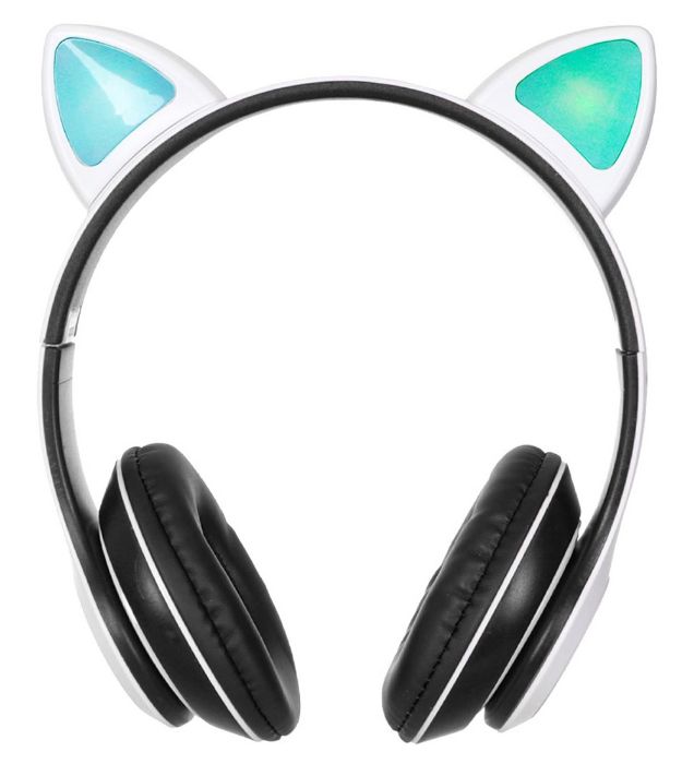 تصویر  هدفون فانتزی بی سیم Cat Ears مدل KT-47