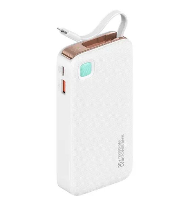 تصویر  پاوربانک 20W یوسامس مدل XY Series CD225 ظرفیت 10000 میلی آمپر ساعت