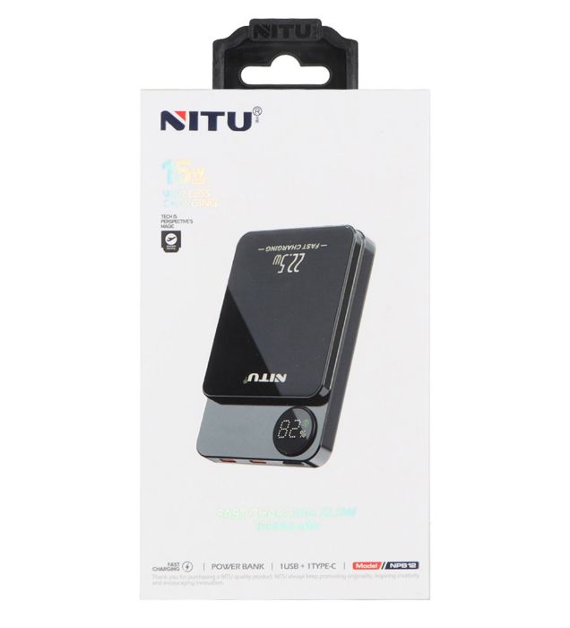 تصویر  پاوربانک 22.5W نیتو مدل NPB12 ظرفیت 10000 میلی آمپر ساعت