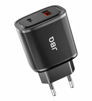 تصویر  شارژر دیواری 20 وات جی بی کیو مدل HC-NP20 I به همراه کابل Lightning