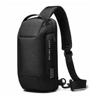 تصویر  کوله کراس بادی تک بند ضد سرقت دارای پورت USB بنج مدل BG-22085