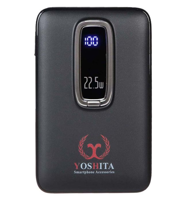 تصویر  پاوربانک 22.5W یوشیتا مدل YP-007 ظرفیت 10000 میلی آمپر ساعت