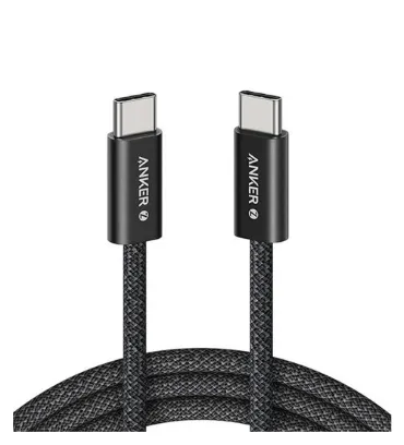 تصویر  کابل تبدیل USB-C به USB-C انکر مدل Zolo A8060 طول 0.9 متر