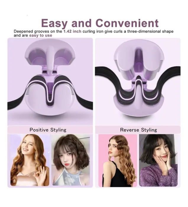 تصویر  فر کننده مو مدل egg roll