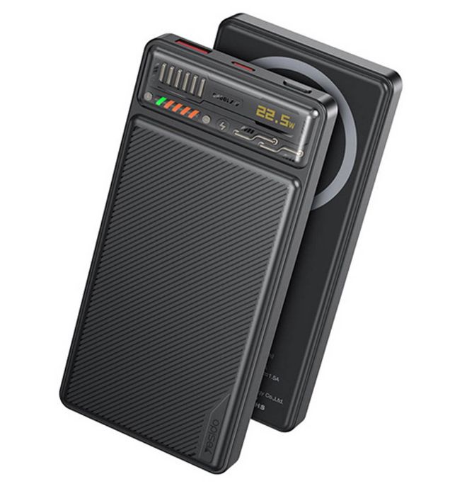 تصویر  پاوربانک یسیدو 22.5W مدل YP57 ظرفیت 10000 میلی آمپر ساعت