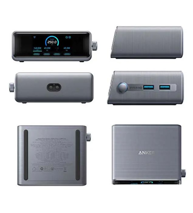 تصویر  هاب 6 پورت 250W انکر مدل A2345