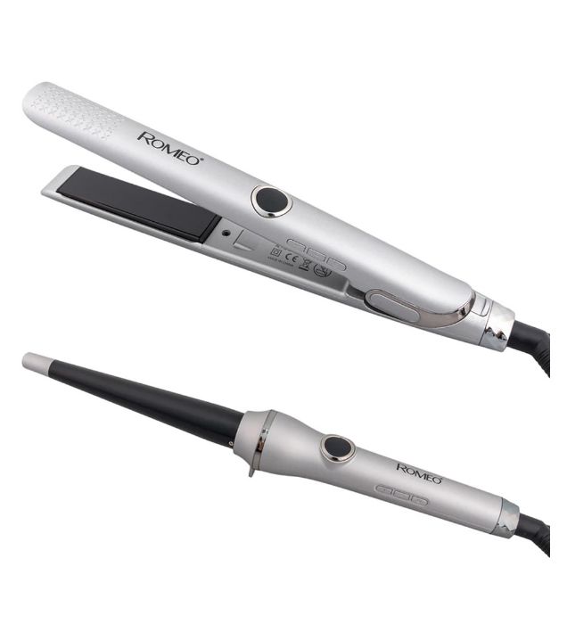 تصویر  اتو و حالت دهنده ی مو حرفه ای رومئو مدل RM-5555 به همراه فر کننده مو