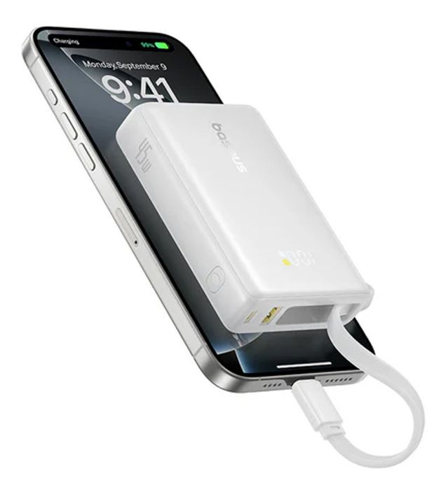 تصویر  پاوربانک 45W باسئوس مدل PicoGO PPPG-1W45C ظرفیت 10000 میلی آمپر ساعت تصویر  پاوربانک 45W باسئوس مدل PicoGO PPPG-1W45C ظرفیت 10000 میلی آمپر ساعت