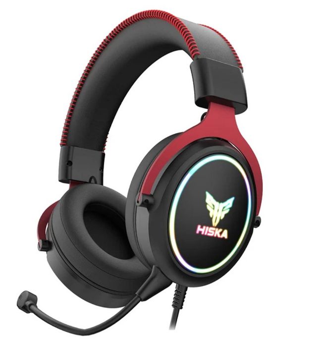 تصویر  هدفون باسیم گیمینگ هیسکا مدل GHR-05