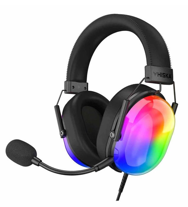 تصویر  هدفون باسیم گیمینگ هیسکا مدل GHR-07