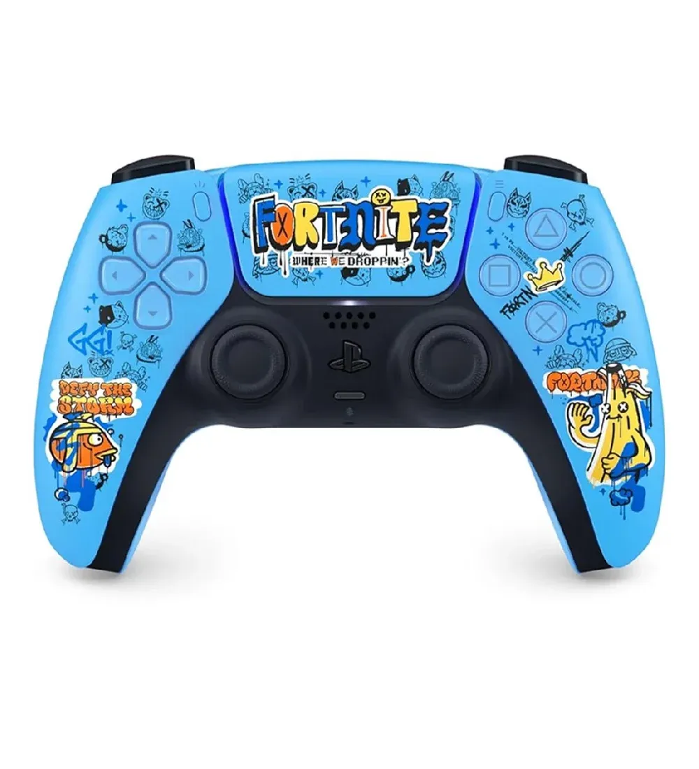 تصویر  دسته PS5 مدل Fortnite DualSense Starlight