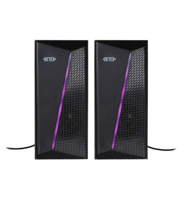 تصویر  اسپیکر دوتکه رومیزی دتکس پلاس مدل DS917