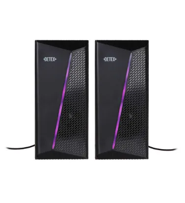 تصویر  اسپیکر دوتکه رومیزی دتکس پلاس مدل DS917