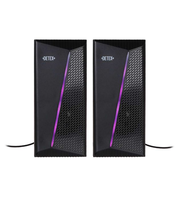 تصویر  اسپیکر دوتکه رومیزی دتکس پلاس مدل DS917