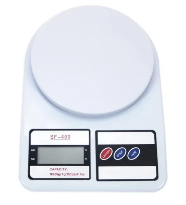تصویر  ترازو آشپزخانه دیجیتالی الکترونیک مدل SF-400 ظرفیت 10 کیلوگرم
