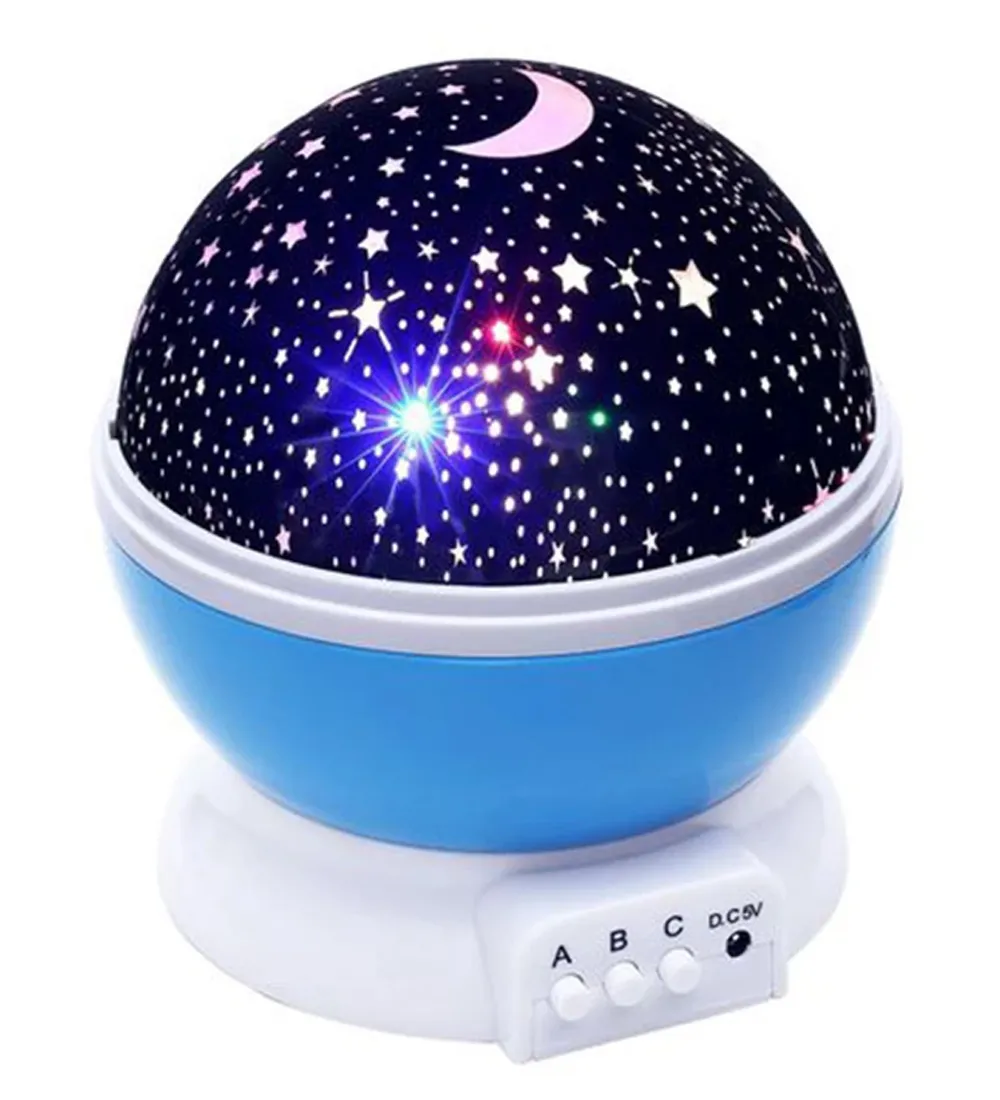 تصویر  چراغ خواب مدل کهکشانی استار مستر